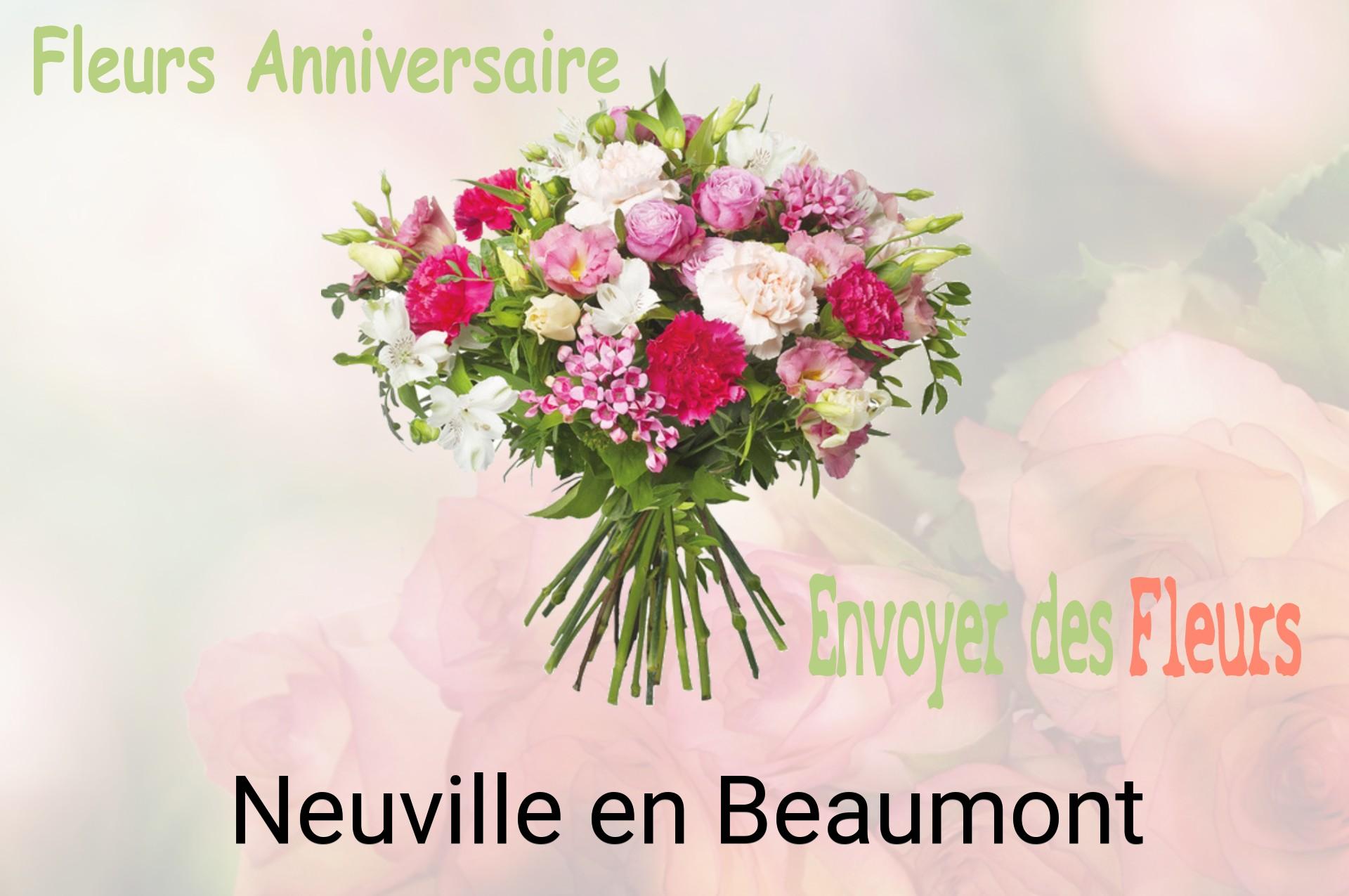 Bouquet de fleurs d’anniversaire livré à Neuville-en-Beaumont