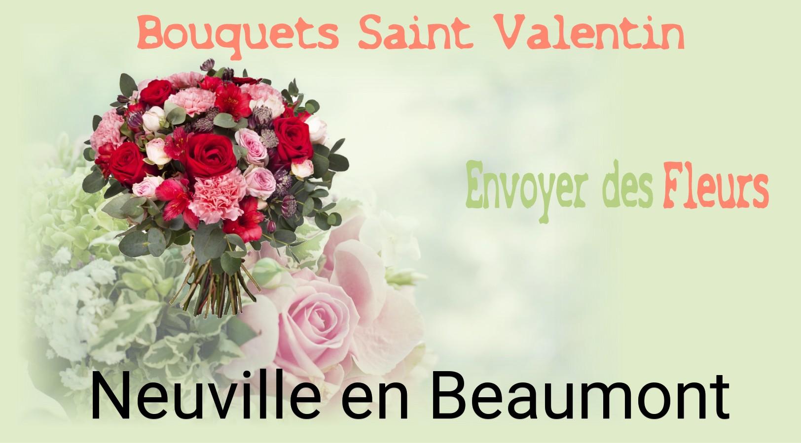 Roses de Saint-Valentin livrées à Neuville-en-Beaumont